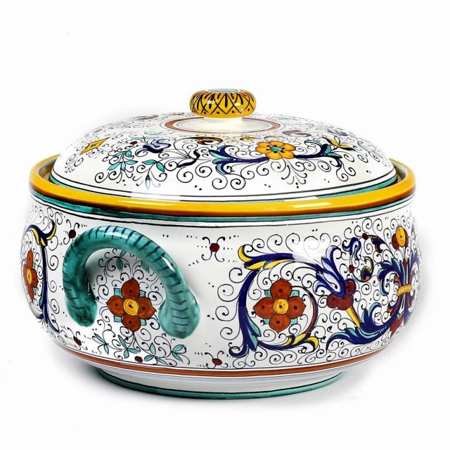 Ricco Deruta Soup Tureen it is Made in Europe