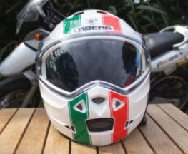 link to a Caberg helmet review
