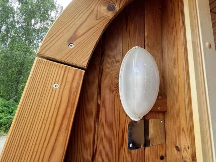 sauna accessory - external light