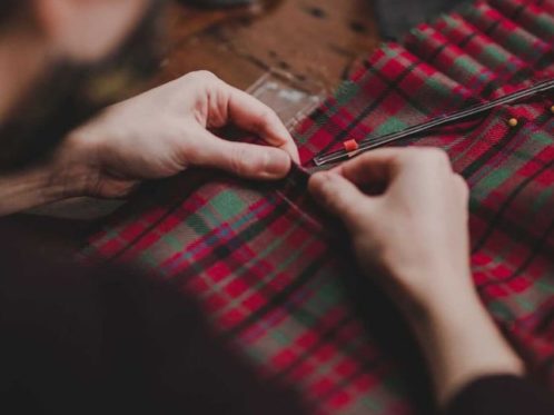 artisan sewing kilt
