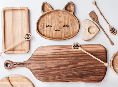 wood craft - wooden plates made in Ukraine