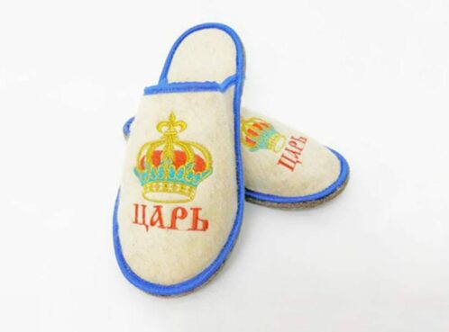 slippers for sauna
